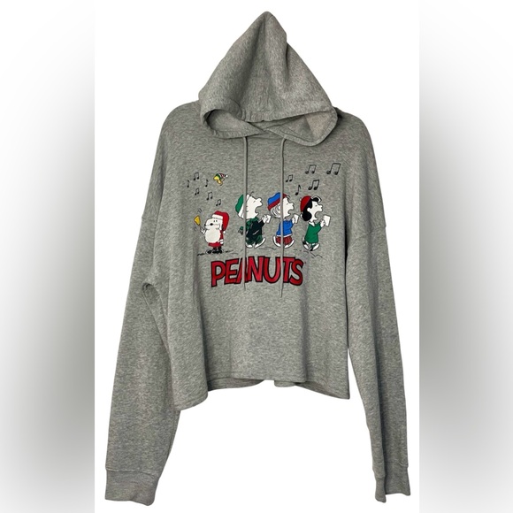 Peanuts Snoopy Charlie Brown Christmas hoodie size 1X - Picture 2 of 7